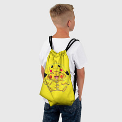 Рюкзак-мешок Малыш Пикачу, цвет: 3D-принт — фото 2