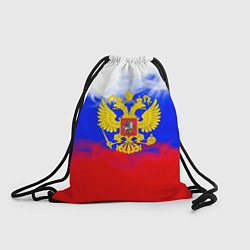 Рюкзак-мешок Russia флаг герб, цвет: 3D-принт