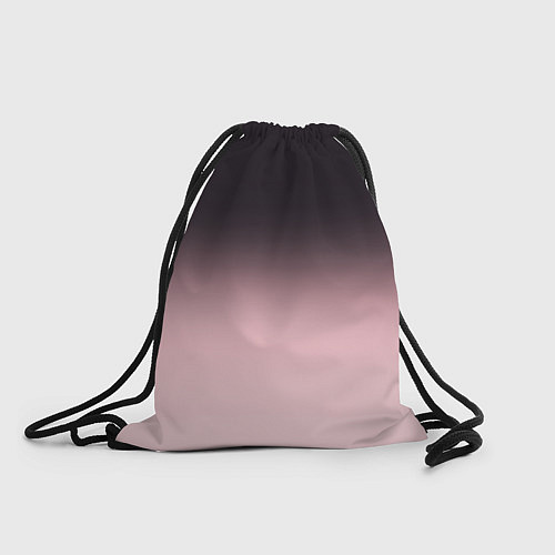Мешок для обуви Градиент: от черного к розовому / 3D-принт – фото 1