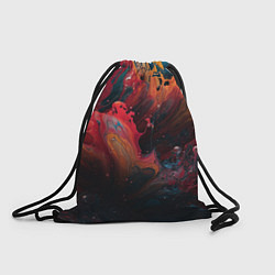 Рюкзак-мешок Разноцветные брызги краски, цвет: 3D-принт