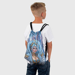 Рюкзак-мешок Crystal Maiden Dota2, цвет: 3D-принт — фото 2