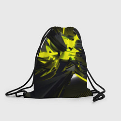 Рюкзак-мешок Yellow gold abstraction, цвет: 3D-принт