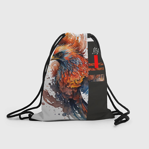 Мешок для обуви Летящая птичка / 3D-принт – фото 1