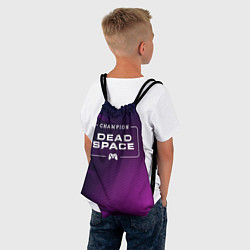 Рюкзак-мешок Dead Space gaming champion: рамка с лого и джойсти, цвет: 3D-принт — фото 2