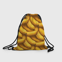 Рюкзак-мешок Сочная текстура из бананов, цвет: 3D-принт