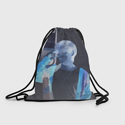 Рюкзак-мешок Потрет Тэхена маслом, цвет: 3D-принт