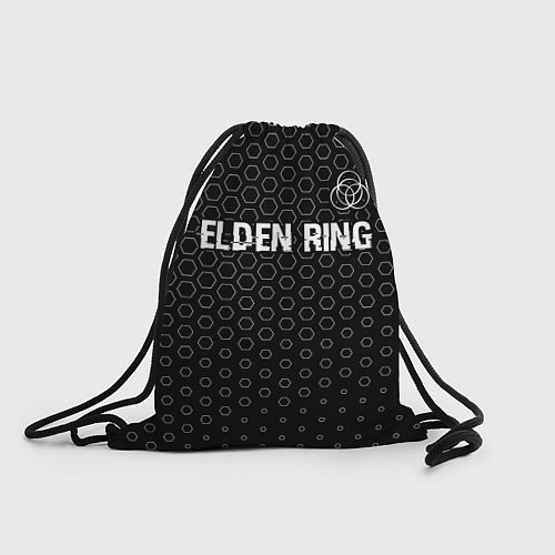 Мешок для обуви Elden Ring glitch на темном фоне: символ сверху / 3D-принт – фото 1