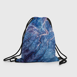 Рюкзак-мешок Мраморный узор, цвет: 3D-принт