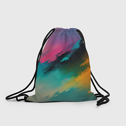 Рюкзак-мешок Абстрактный туман, цвет: 3D-принт