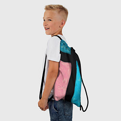 Рюкзак-мешок Переливы красок, цвет: 3D-принт — фото 2