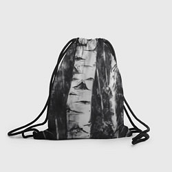 Рюкзак-мешок Березки, цвет: 3D-принт