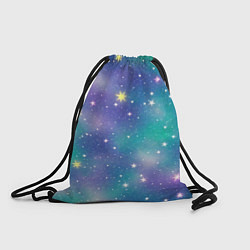Рюкзак-мешок Космическое сияние волшебное, цвет: 3D-принт