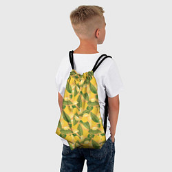Рюкзак-мешок Летний паттерн с ананасами, цвет: 3D-принт — фото 2
