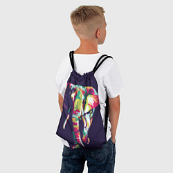 Рюкзак-мешок По улице слона водили, цвет: 3D-принт — фото 2