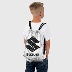 Рюкзак-мешок Suzuki с потертостями на светлом фоне, цвет: 3D-принт — фото 2