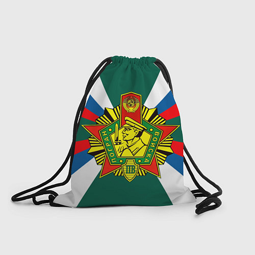 Мешок для обуви Пограничные войска России / 3D-принт – фото 1