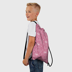 Рюкзак-мешок Влюбленным паттерн, цвет: 3D-принт — фото 2