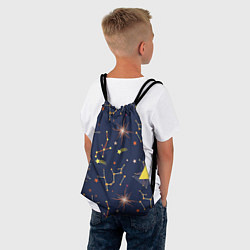 Рюкзак-мешок Созвездия, цвет: 3D-принт — фото 2