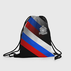 Рюкзак-мешок Пограничные войска - флаг РФ, цвет: 3D-принт