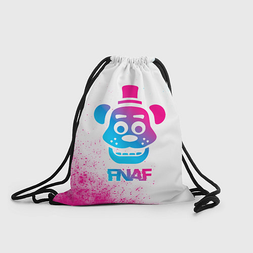 Мешок для обуви FNAF neon gradient style / 3D-принт – фото 1
