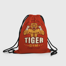 Рюкзак-мешок Tiger - боец, цвет: 3D-принт