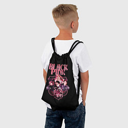 Рюкзак-мешок Blackpink k-pop, Блэкпинк, цвет: 3D-принт — фото 2