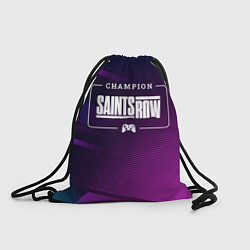 Мешок для обуви Saints Row gaming champion: рамка с лого и джойсти