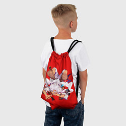 Рюкзак-мешок Луффи и его маленькие накама, цвет: 3D-принт — фото 2