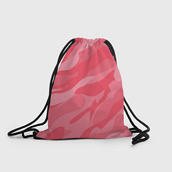 Рюкзак-мешок Pink military, цвет: 3D-принт