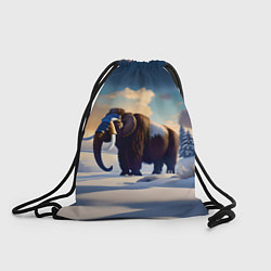 Мешок для обуви Шерстистый мамонт