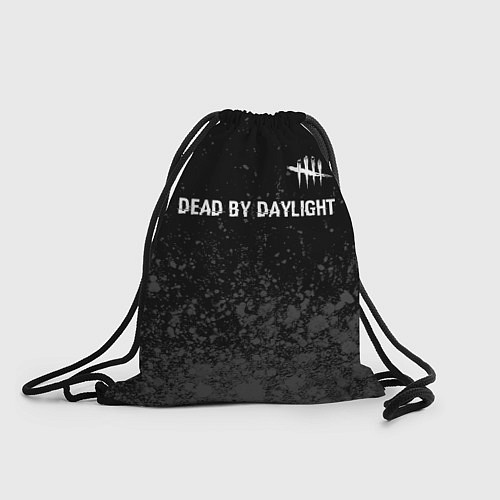 Мешок для обуви Dead by Daylight glitch на темном фоне: символ све / 3D-принт – фото 1