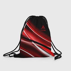 Рюкзак-мешок Mitsubishi emblem Митсубиши, цвет: 3D-принт