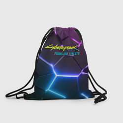 Мешок для обуви Cyberpunk 2077 phantom liberty neon
