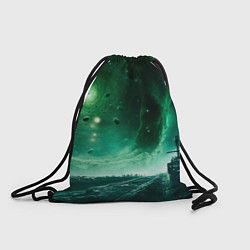 Рюкзак-мешок Космическая буря, цвет: 3D-принт
