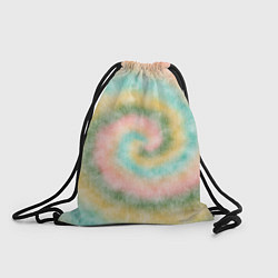 Рюкзак-мешок Тай-дай болотный, цвет: 3D-принт