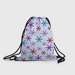 Рюкзак-мешок Веточки орнамент, цвет: 3D-принт