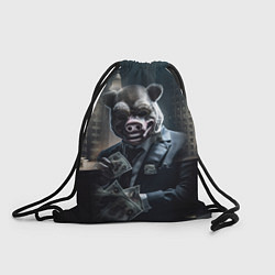Рюкзак-мешок Payday 3 animal mask, цвет: 3D-принт