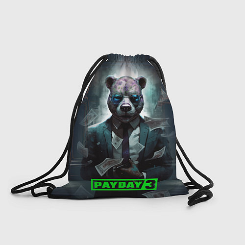 Мешок для обуви Payday 3 bear / 3D-принт – фото 1