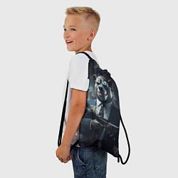Рюкзак-мешок Payday 3 bear, цвет: 3D-принт — фото 2
