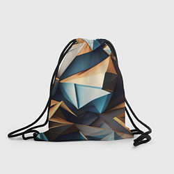 Рюкзак-мешок Геометрический принт от нейросети, цвет: 3D-принт