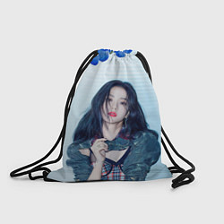 Рюкзак-мешок Blackpink Jisoo, цвет: 3D-принт