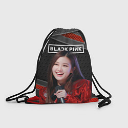 Мешок для обуви Rose Blackpink black red