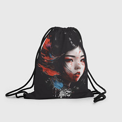 Рюкзак-мешок Та самая японка, цвет: 3D-принт