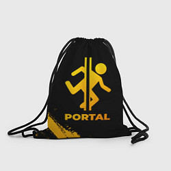 Рюкзак-мешок Portal - gold gradient, цвет: 3D-принт