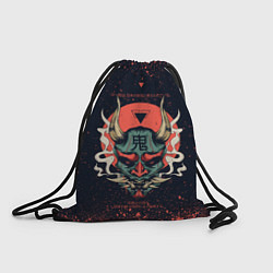 Рюкзак-мешок Oni mask, цвет: 3D-принт