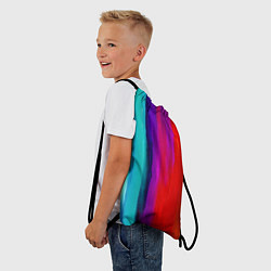 Рюкзак-мешок Цвета радуги, цвет: 3D-принт — фото 2