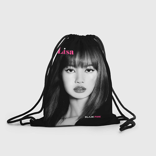 Мешок для обуви Blackpink Lisa Portrait / 3D-принт – фото 1