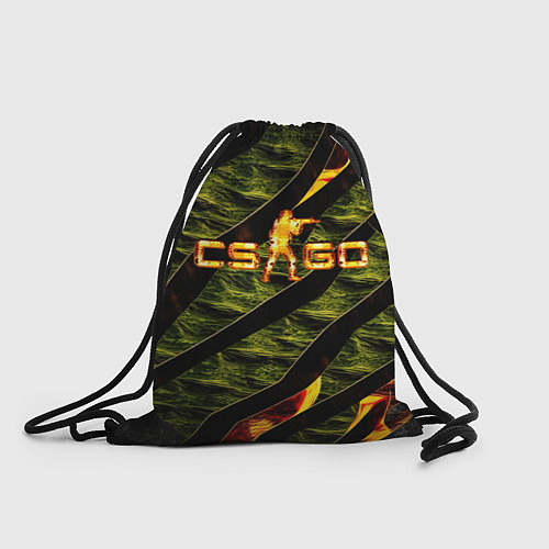 Мешок для обуви CS GO fire / 3D-принт – фото 1
