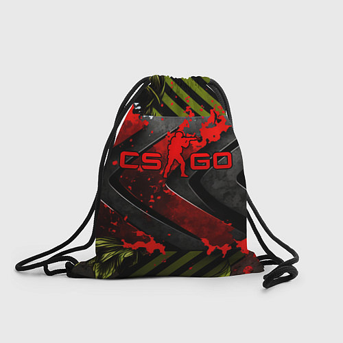 Мешок для обуви CS GO red logo / 3D-принт – фото 1