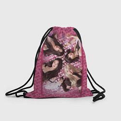Рюкзак-мешок Blackpink девушки, цвет: 3D-принт